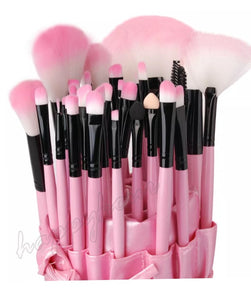 Baby Pink 32pcs Make Up Brush Set